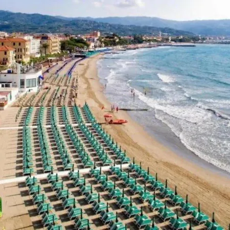 200m Dal Mare Parking Wifi Aria Condizionata Tennis Bbq Appartement *