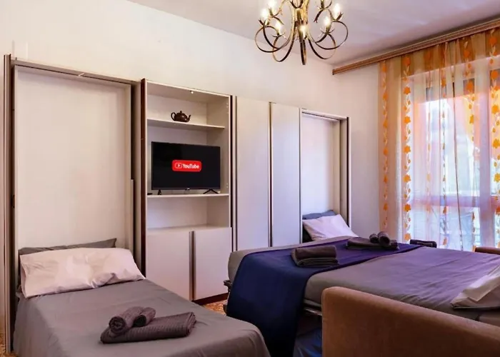 200m Dal Mare Parking Wifi Aria Condizionata Tennis Bbq Lägenhet *